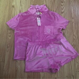 Juicy Couture Pink Pajama Set